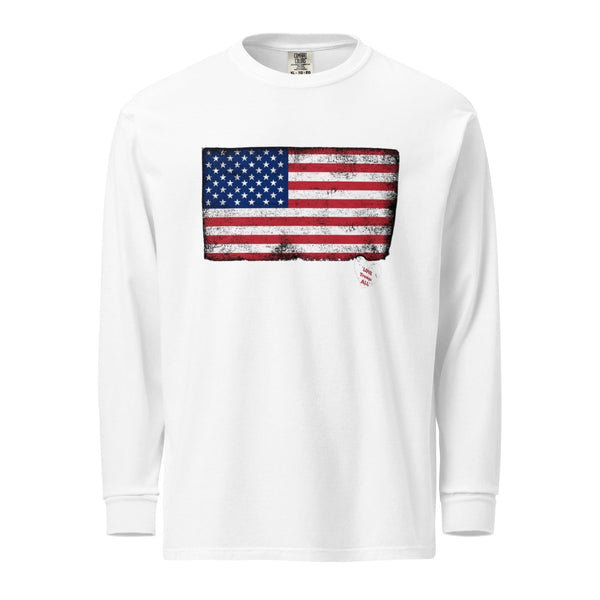 Trump America Trump Will Be Back Garment-dyed heavyweight long-sleeve shirt