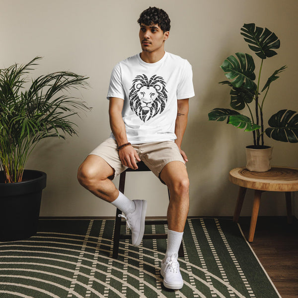 Unisex staple eco t-shirt Unisex sports Lion Power Comfort Tee Typography Comfortable t-shirt Everyday Use Unisex jersey