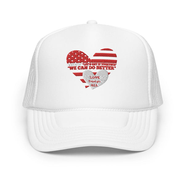 Trump Foam trucker hat Ultimate Comfort & Timeless Design Trendy and Versatile